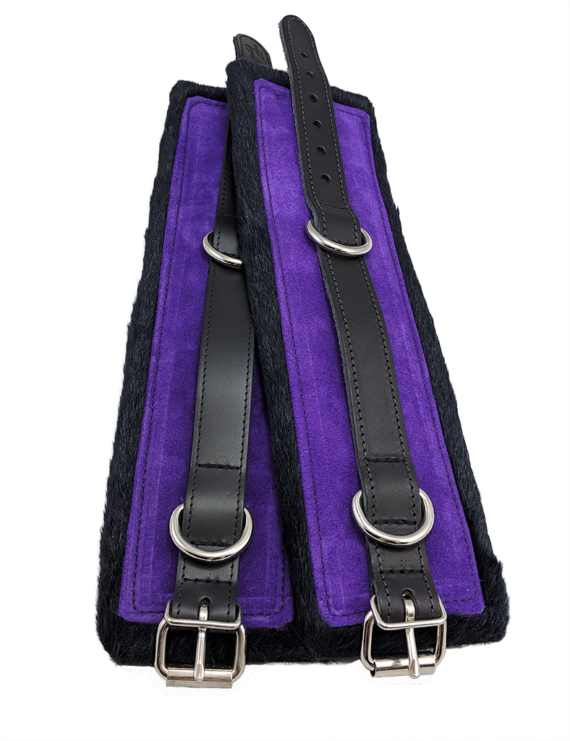 Faux Fur Ankle Purple